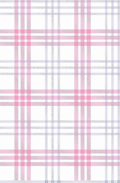 Decalque para Porcelana - Tapete Xadrez Largo (Bicolor) - Rosa e Lilás