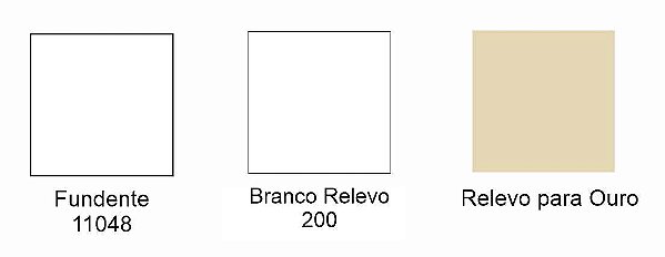 Tintas para Porcelana - Relevos e Fundente