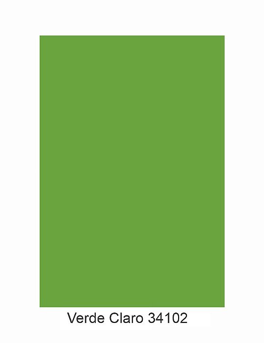 Decalque para Porcelana - Folha Colorida Verde Claro 34102