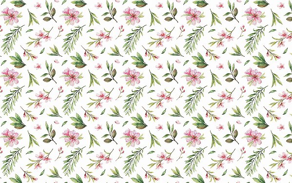 Decalque para Porcelana - Amendoiera Flor