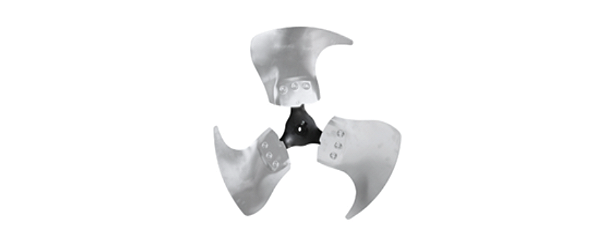 Hélice do Ventilador 3 Pás 23 Graus 788mm - FAN04078