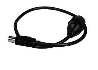 CAB01260 - CABO PORTA USB-B, COMPRIMENTO DE 0,5 METRO, B.7