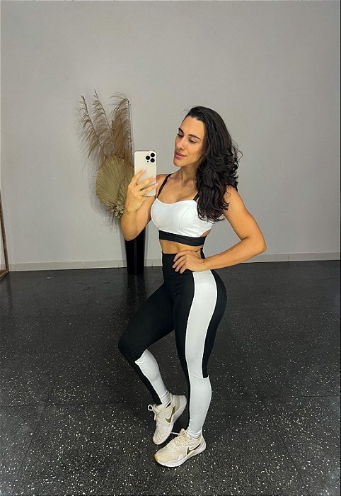 Conjunto Equilibrio Preto Com Branco