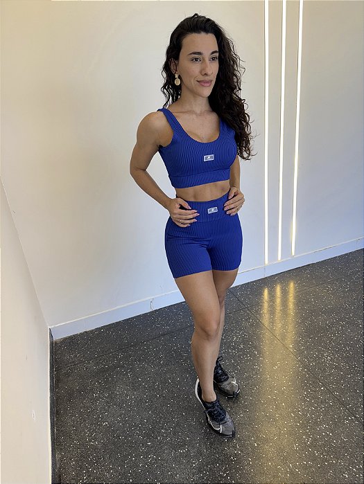 Conjunto Havana com Short Azul