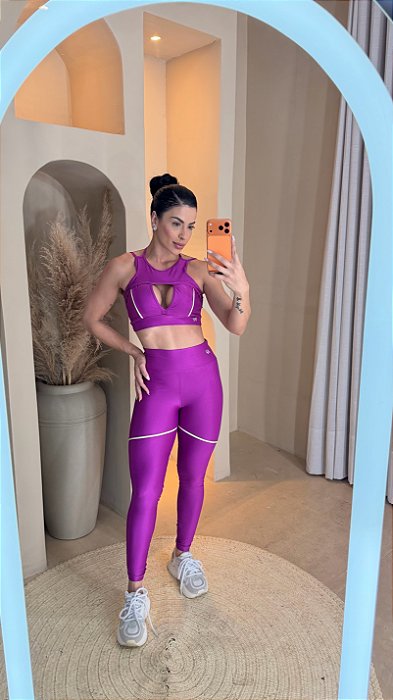 Conjunto Brunna Cos Alto Uva