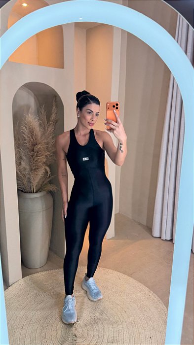 Macacao Costa Cruzada Preto