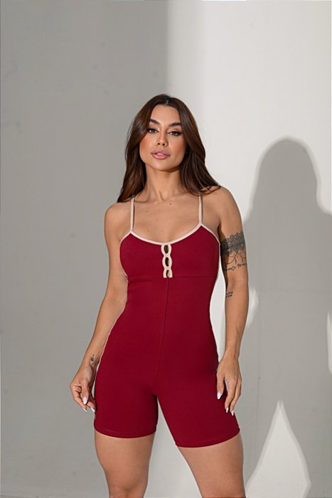 Macaquinho Aurora Cereja