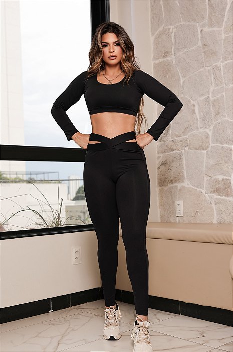 Conjunto Brady Preto