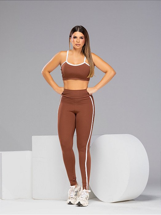 Conjunto Sculpt Marrom