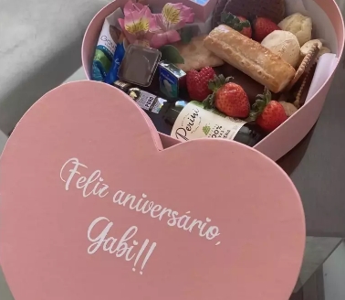 Cesta Coffe para Café da Manhã/tarde