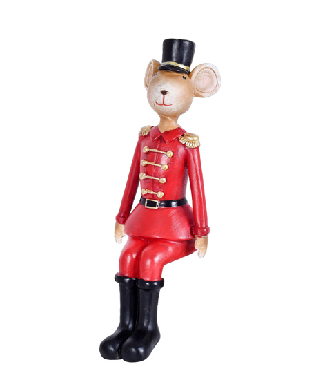 adorno natalino vermelho