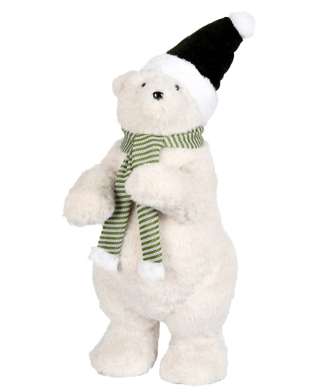 EM ISOPOR E PELUCIA COM BRILHO 60CM