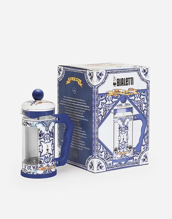 Cafeteira French Press Dolce & Gabbana 1l - Bialetti Blu Med
