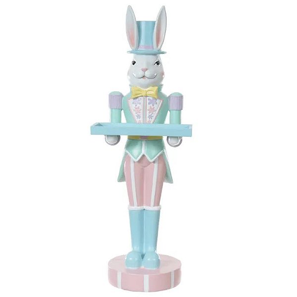 COELHO GASTON COLORS C/ BANDEJA - 46CM