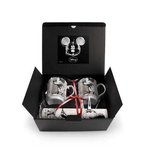SET 2 MUGS COM JOGO AMERICANO MICKEY PARIS