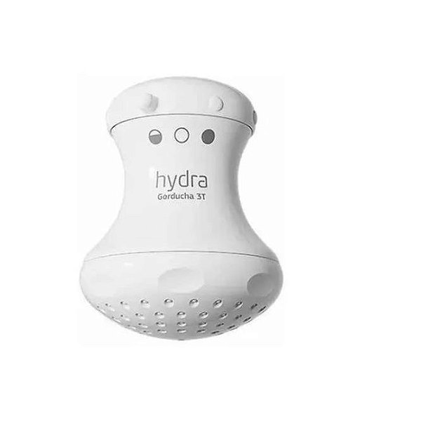 Ducha Chuveiro Elétrico Hydra Gorducha 3t Branco 5400w 127v