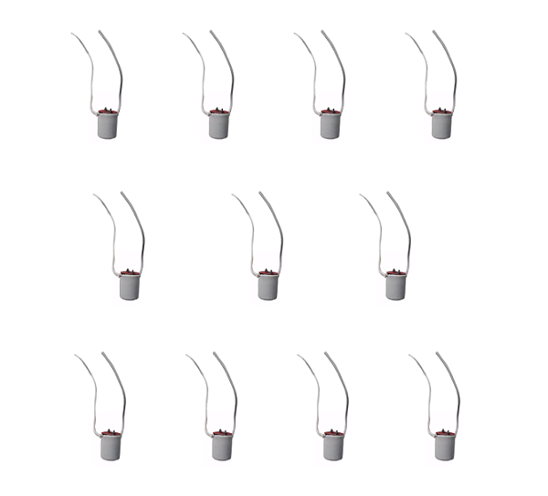 10 Un Soquete Receptáculo Bocal E27 Porcelana C/ Fio Rabicho