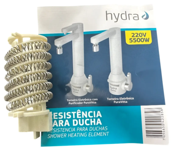 Resistência Torneira Puravitta Original Hydra 5500w 220v