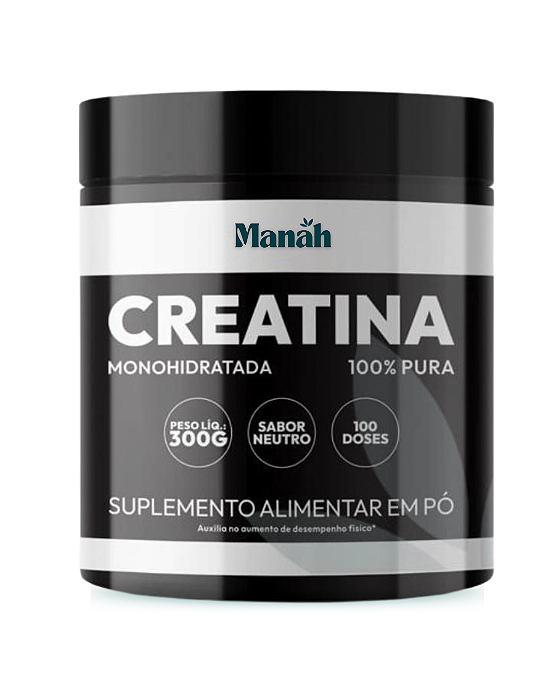 Creatina Monohidratada 300g - 100% Pura