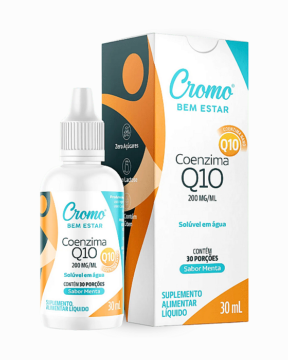Coenzima Q10 Cromo Bem Estar 30ml