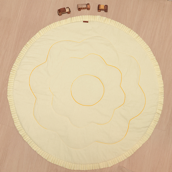 Tapete Essencial Flor Encantada - Amarelo