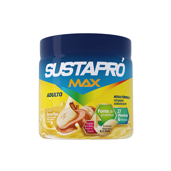 SUSTAPRÓ MAX BANOFFEE 400G