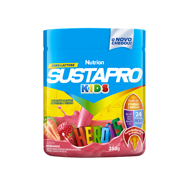 SUSTAPRO KIDS MORANGO 350G