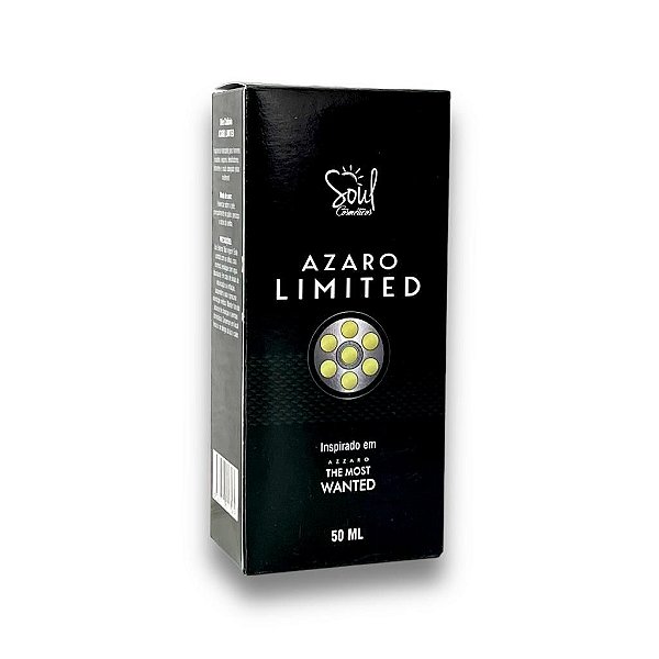 Deo Colônia Azaro Soul Cosméticos 50ml