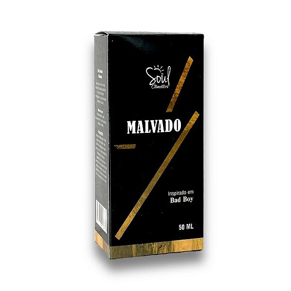 Deo Colônia Malvado Soul Cosméticos 50ml