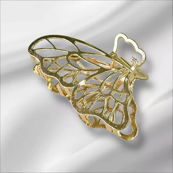 Piranha de Cabelo Borboleta Dourado