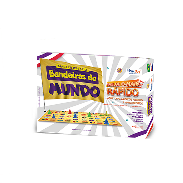 Master Desafío - Bandeiras do Mundo