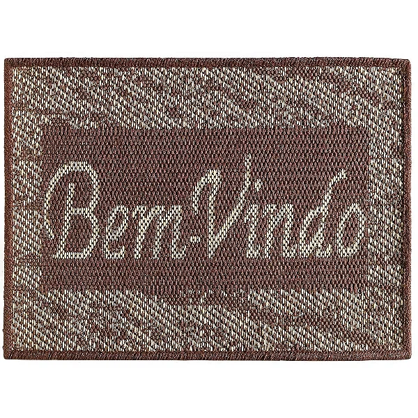 Tapete Lancer Sisal Porta Bem-vindo (40cm X 65cm) - Variados