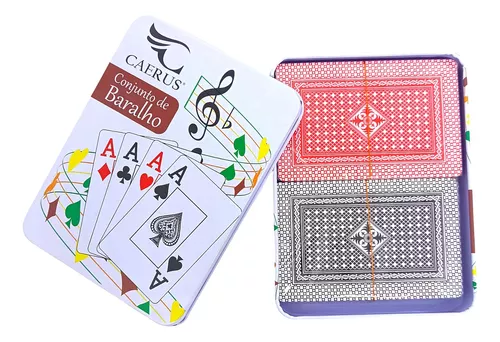 CONJUNTO DE BARALHO CAERUS