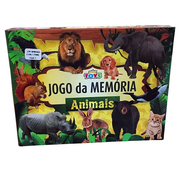 JOGO DA MEMÓRIA - ANIMAIS