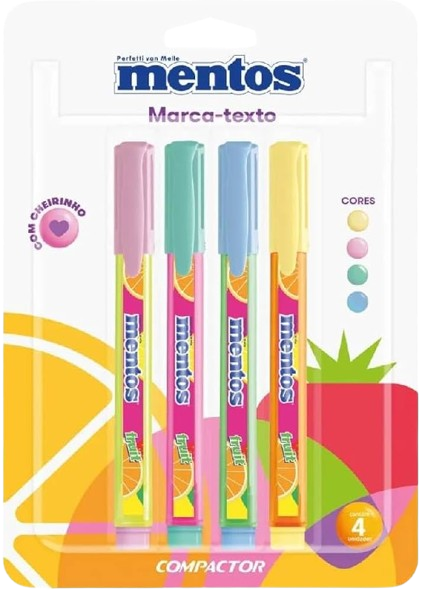 MARCA TEXTO MENTOS COMPACTOR