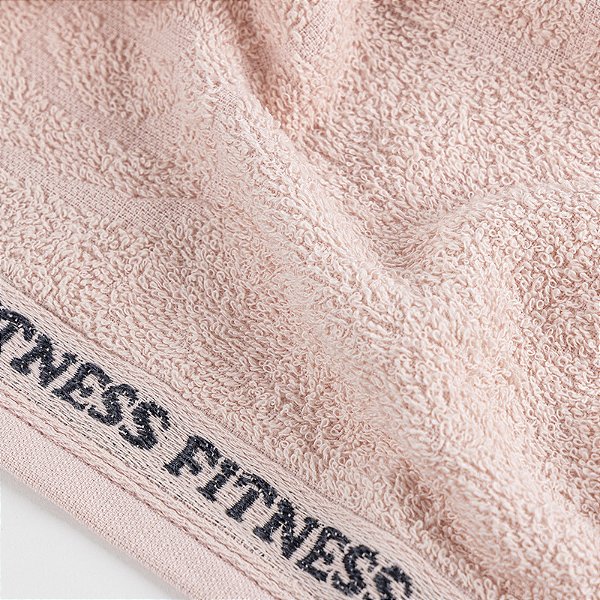 KIT TOALHA FITNESS 6 PEÇAS - Cor:Rosa Blush