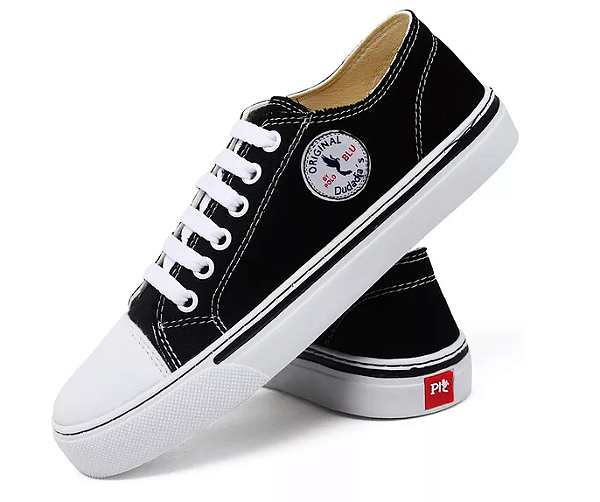 Tênis Feminino Star Casual Basico de Amarrar Cano Baixo All