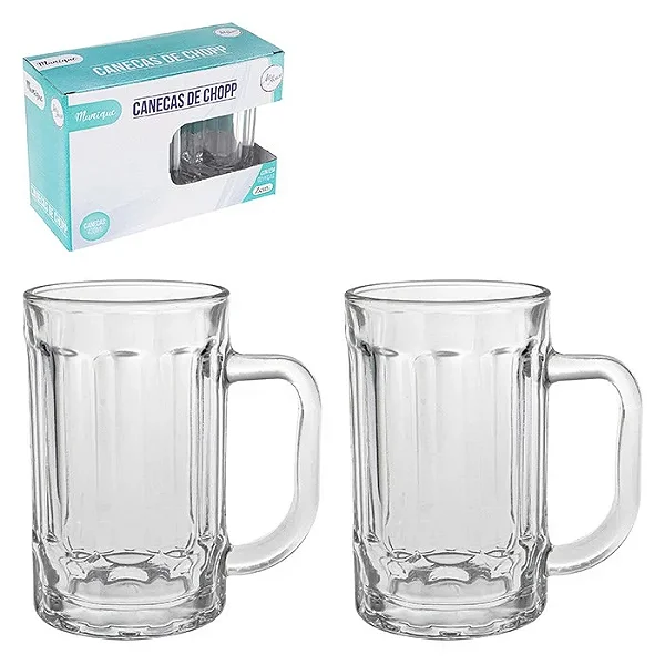 CANECAS DE CHOPP 430ML ART HOUSE