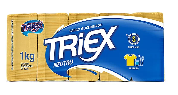 SABAO BARRA TRIEX 1KG NEUTRO