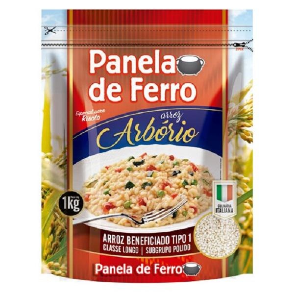 ARROZ ARBORIO PANELA DE FERRO 1KG