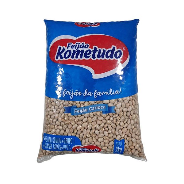 FEIJAO CARIOCA KOMETUDO 2KG