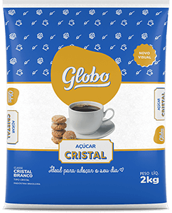 ACUCAR CRISTAL GLOBO 2KG