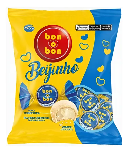 BOMBOM ARCOR BEIJINHO 750G