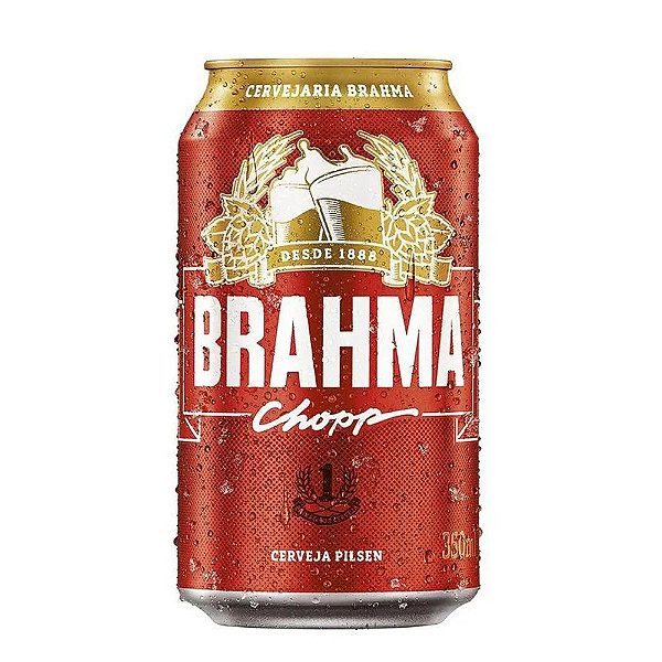 CERVEJA BRAHMA LATA 350ML
