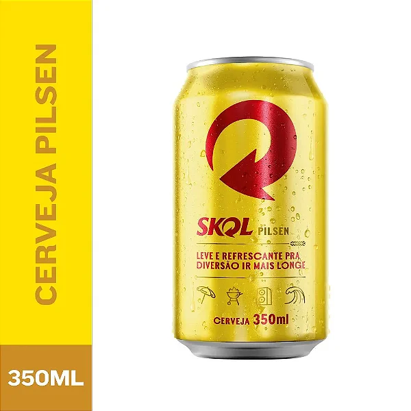CERVEJA SKOL LATA 350ML