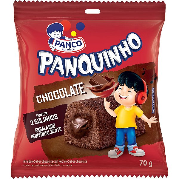 BOLO PANQUINHO CHOC 70G