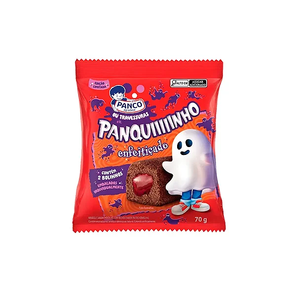 BOLO PANQUINHO FRUTA VERMELHA70G