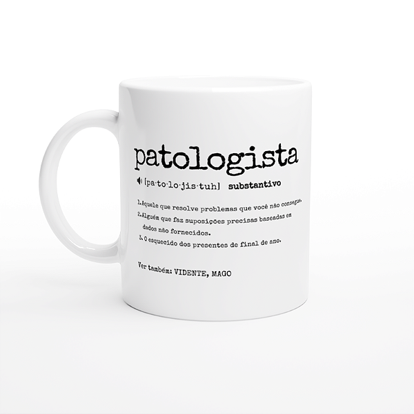 Caneca Definição de Patologista 2
