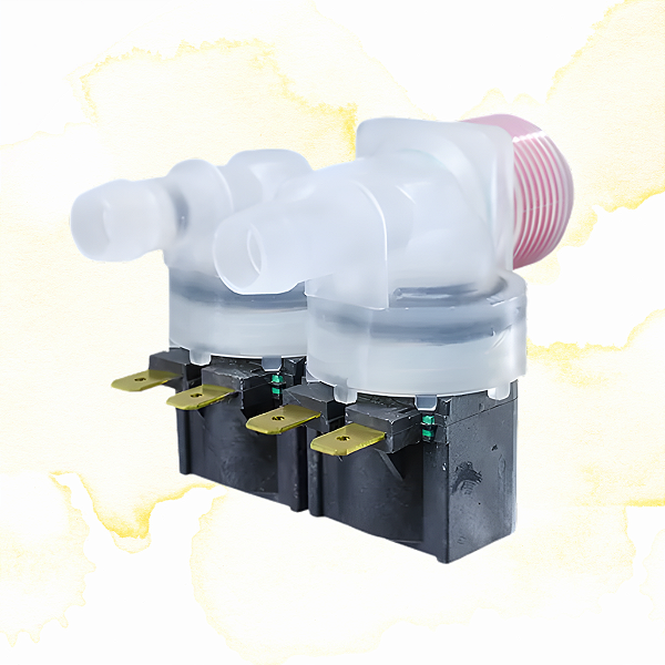 VÁLVULA DUPLA 220V LAVADORA ELECTROLUX LBT12 LTC12 - EMICOL 64287449 A10235301