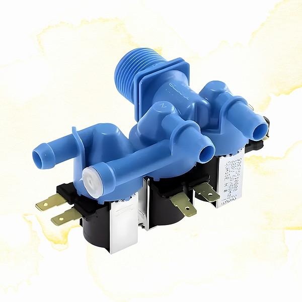 VÁLVULA TRIPLA 220V LAVADORA ELECTROLUX LTR15 LTC15 - 64500222 EMICOL 97675510000